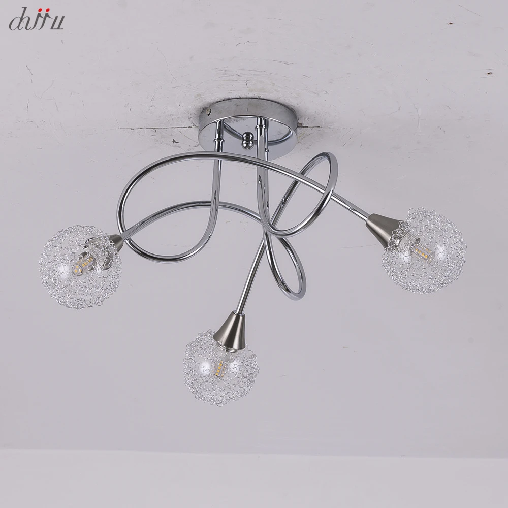 

New led crystal Chandelier For Living Room Bedroom Home hanging lights Creative Led Ceiling Chandeliers Lustres art Lamp