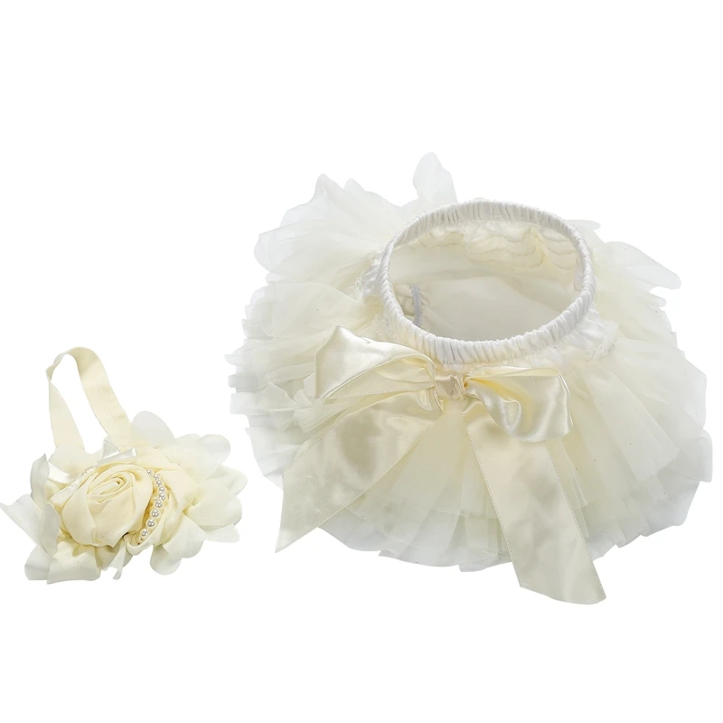 Baby Cotton Chiffon Ruffle Bloomers Toddler Newborn Shorts Baby Summer cute Flower Cover fashion Diaper Clothing
