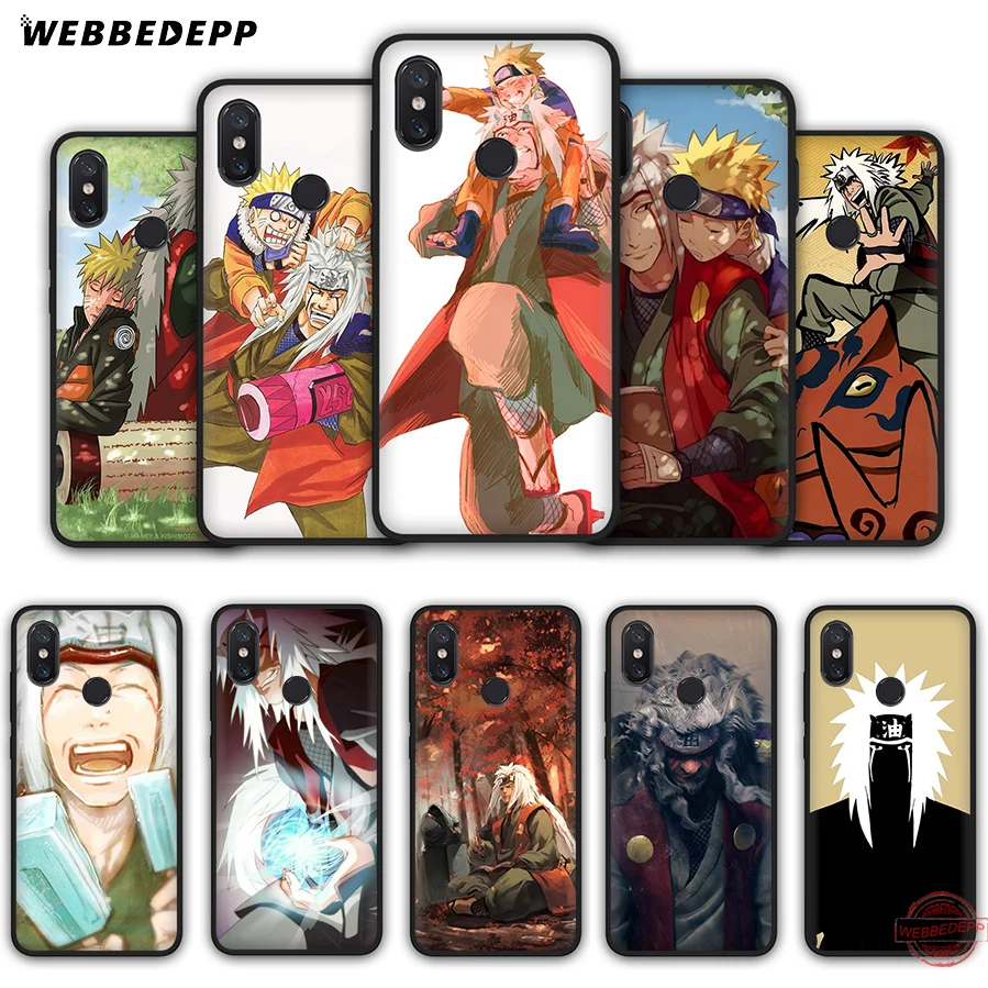 WEBBEDEPP Naruto And Jiraiya Soft Case for Xiaomi Mi A3 9 9T 10 Lite CC9E Max 3 Redmi 7A K20 Pro K30 X2 | Мобильные телефоны и