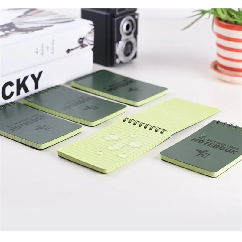 New Waterproof NotePad Foreign Language Learning Coil Book Vocabulary Portable Pocket Notebook Diary Notepad Travel Log Books New Waterproof NotePad Foreign Language Learning Coil Book Vocabulary Portable Pocket Notebook Diary Notepad Travel Log Books