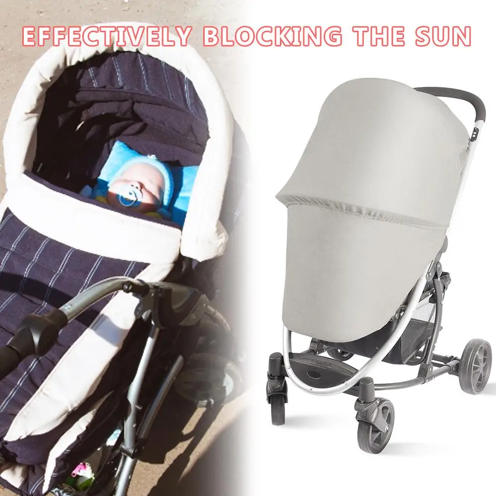 

New Baby Car Sunshade Rain Cover Universal Multi-function Baby Stroller Windproof Rain Cover Foldable Baby Stroller Dust Cover