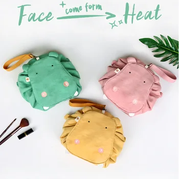 

2020 Lazy Cosmetic Cases Bag For Women Ladies Travel Makeup Bag Women Drawstring Make Up Organizer Case Storage Pouch Wash Kits