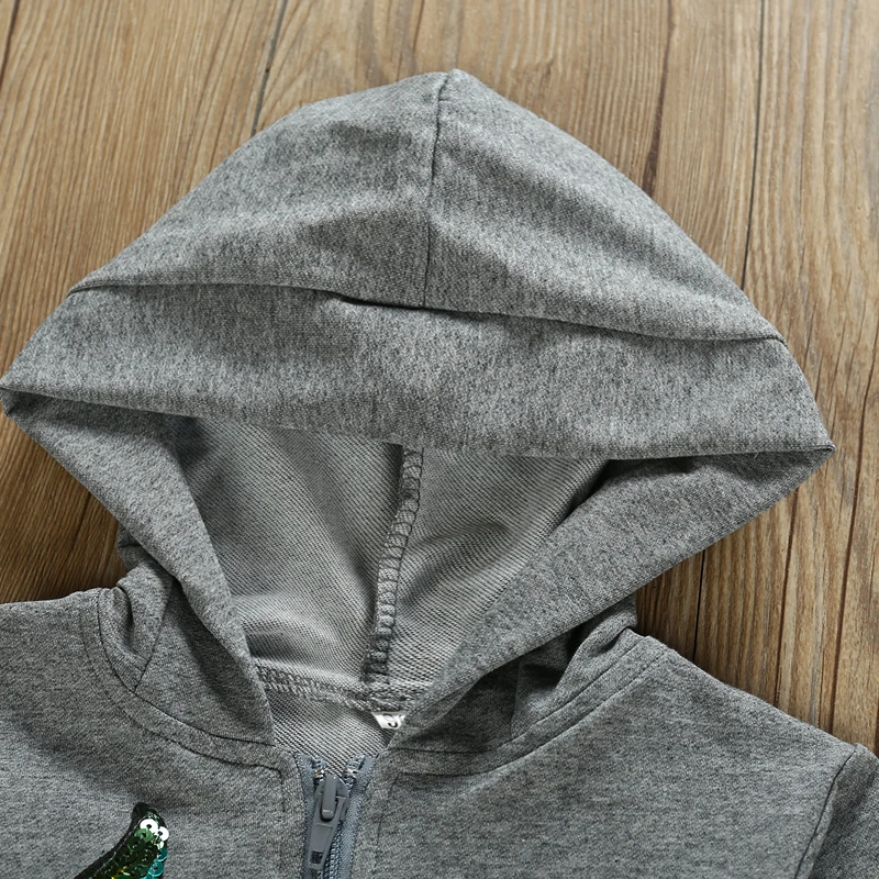 Ceny Dzieci dziewczyny ubrania stroje wiosna jesień cekiny ananas topy z kapturem + odkrywka spodnie 2 sztuk zestaw Boutique dzieci odzież garnitur