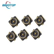 10 PÇS/LOTE 4th Geração IPX4/IPEX4/MHF4 Masculino Plugue Base Da Antena U.FL Coaxial RF Conector de Antena WiFi Placa Terminal do PWB do SMT