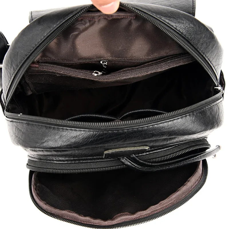  Picard Rucksack Handbags, Black (Black), Small