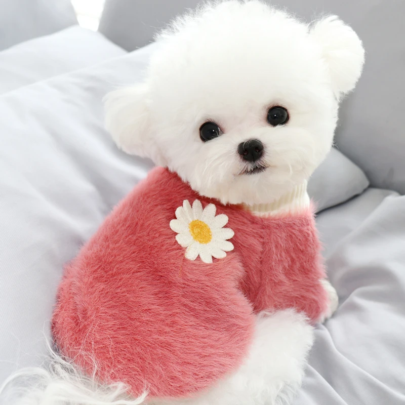 Alixyz Cute Warm Sweater Shirt Puppy Cat Winter Sweatshirt Clothes Warm Coat Apparel Hoodies 
