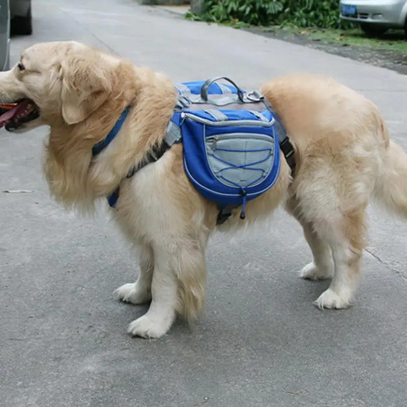 Dog Saddlebags Hiking Gear Equipment Backpack Lightweight for Training Travel PI669