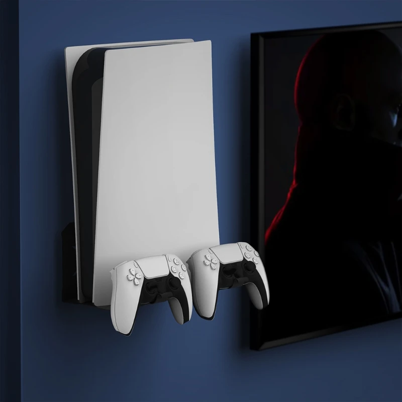 Настенный кронштейн для консоли PS5 настенный держатель стеллаж хоста игр