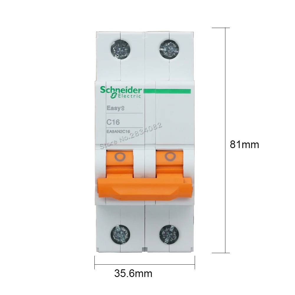 Автоматический выключатель EA9AN типа C C16 мини-выключатель schneider electric воздуха 2P 50 Гц