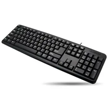 

American keyboard PS2 104 keys Layout Black