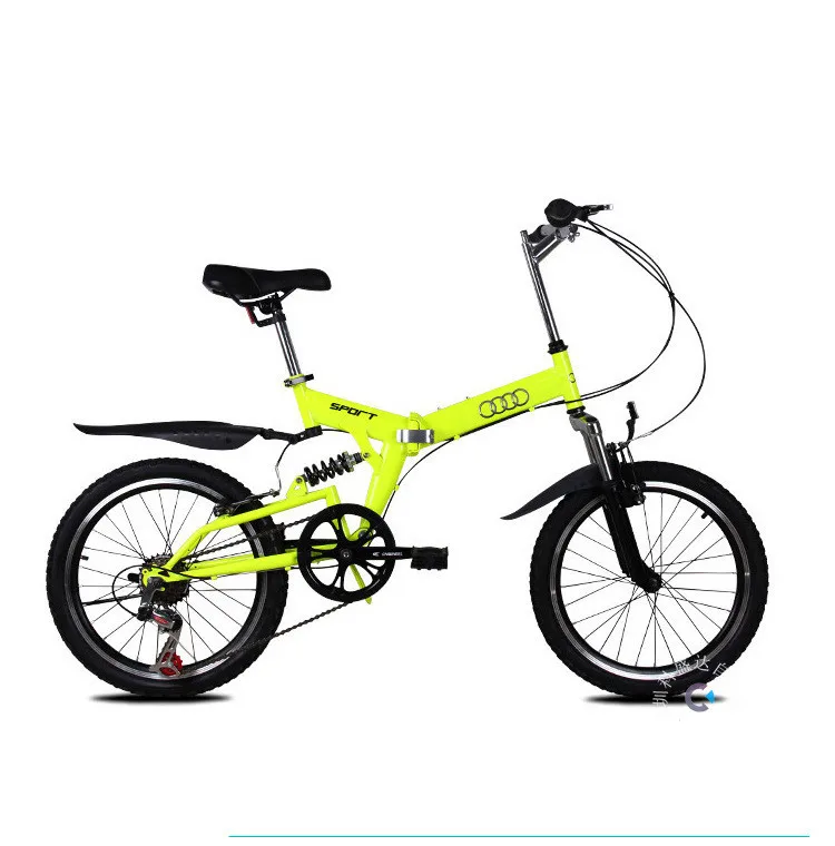 Clearance New X-Front Brand 20 inch Aluminum Alloy damping folding bike mountain bicycle downhill bmx bisiklet 3