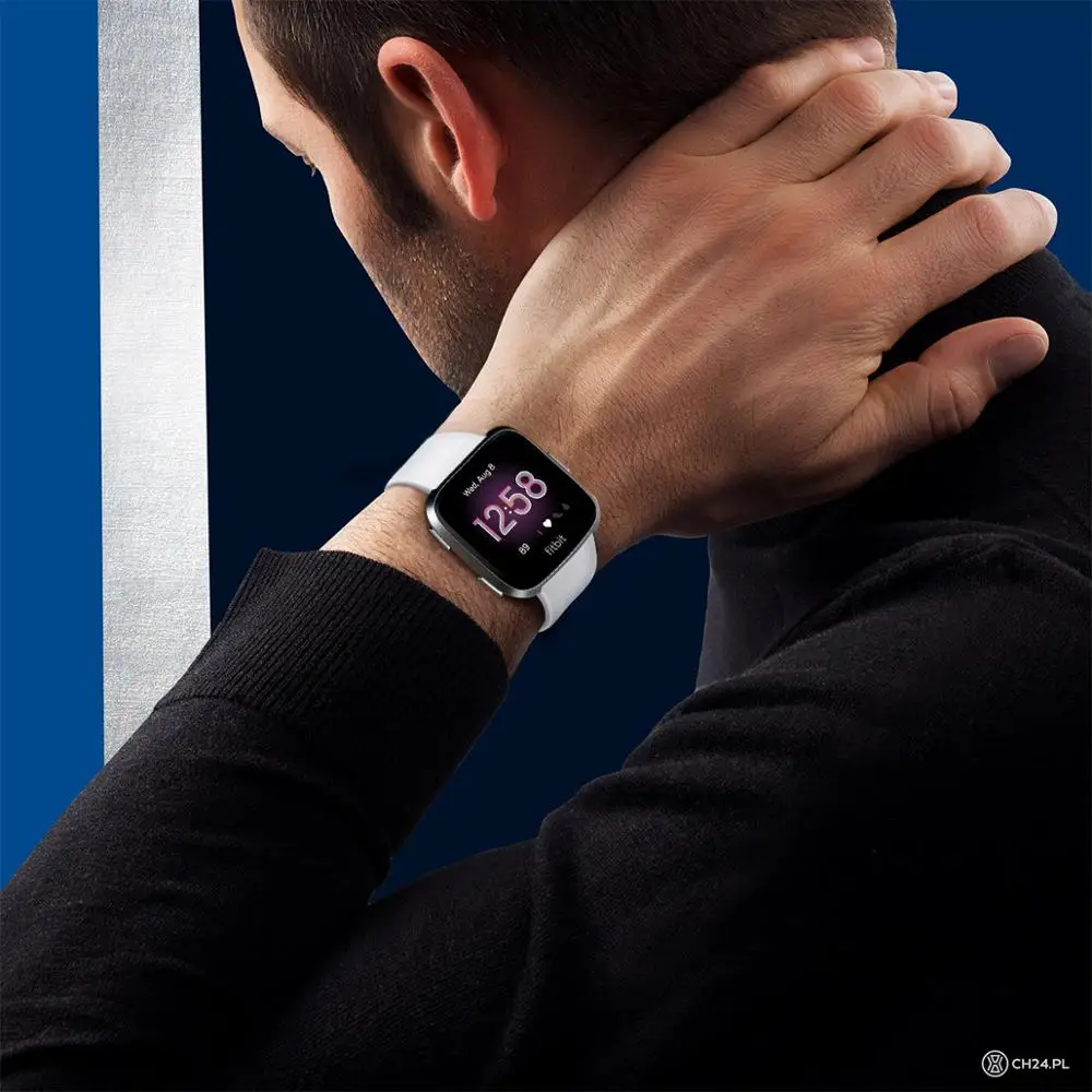 Ремешок для Fitbit Versa часы reverse с пряжкой сменный Браслет Lite силиконовый ремешок