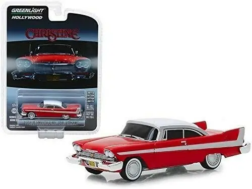 GL 1: 64 1958 Плимут Фурия(злая версия) сплав модель автомобиля литья под давлением металлические игрушки подарок на день рождения для детей мальчик