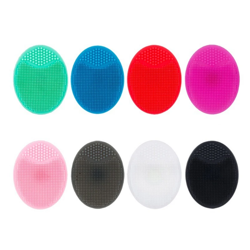 Silicone Facial Wash Pad 1Pcs Exfoliating Blackhead Removal Face Cleaning Brush Tool Soft Deep Cleaning Face Brushes Face Care P