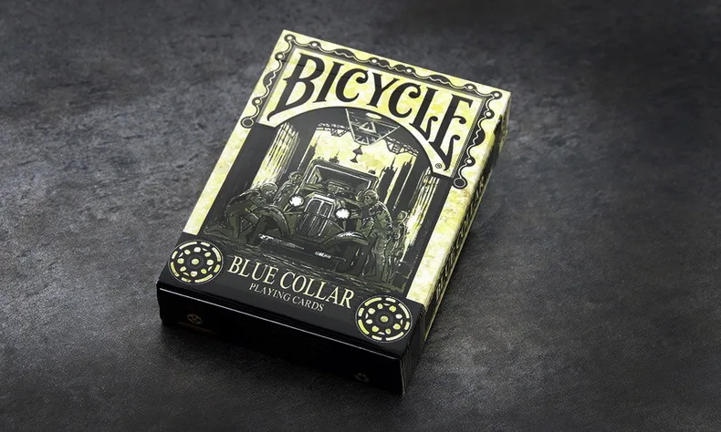 Hui qi Poker Bicycle White Blue Collar White Collar Blue-Collar Collection Bicycle Playing Cards