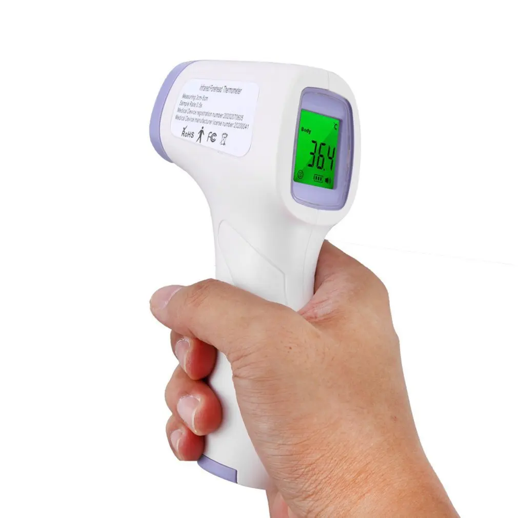 1pc Non-contact Infrared Thermometer baby adult infrared temperature meter digital temperature gun LCD display thermometer infrared thermometer