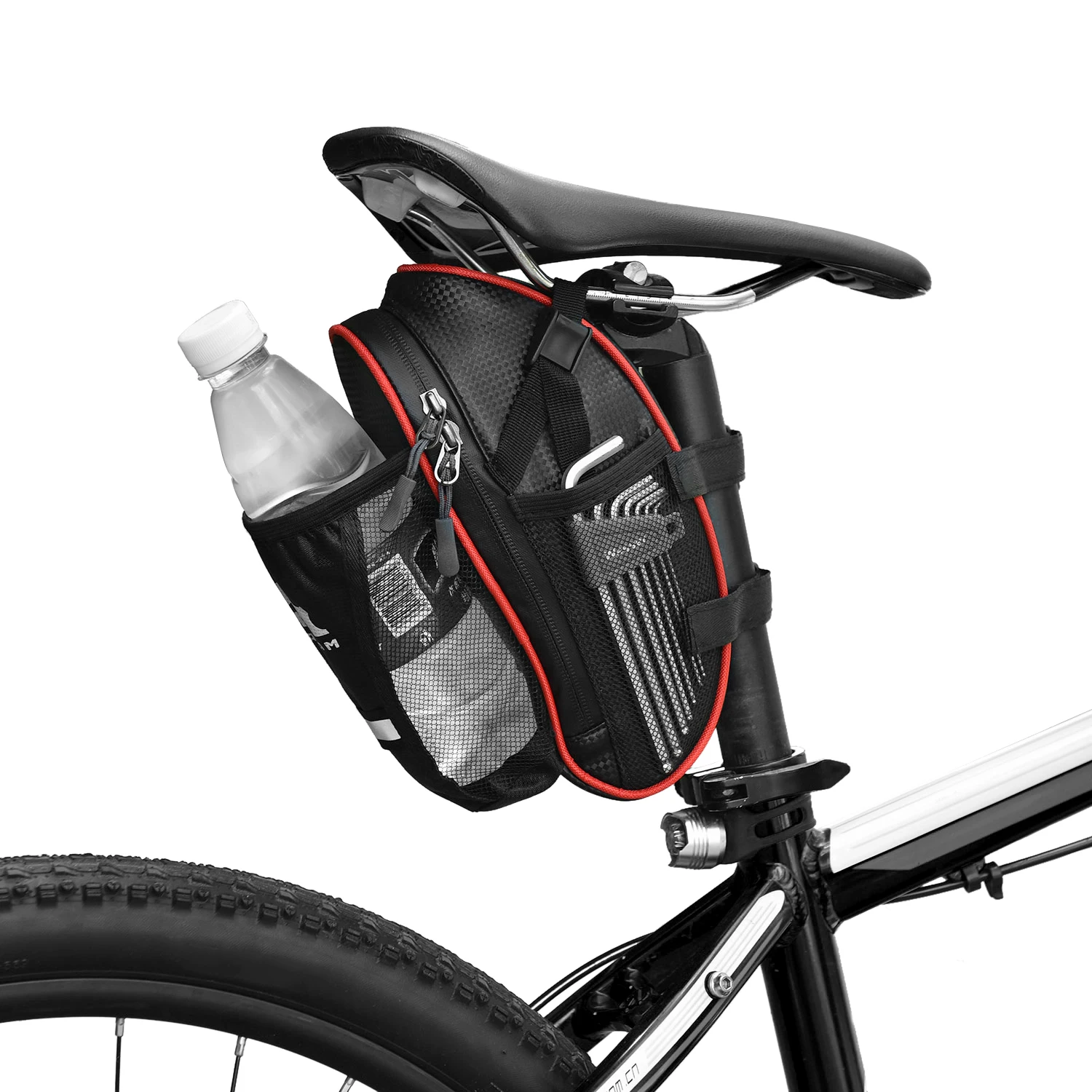 Bike Seat Saddle Bag Road Bicycle Under Seat Storage Tail Pouch Cycling Rear Bag 