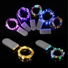 

8Pack 1M 2M 3M 5M Battery Operated LED Copper Wire String Lights for Party Wedding Christmas Decoration