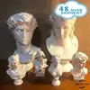 Nordic Art Home Decoration Ornaments Head Portraits David Apollo Greek Mythology Figurine Mini Plaster Crafts Famous Sculpture ► Photo 1/6