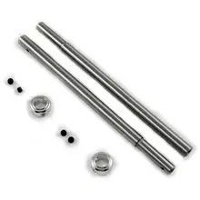 Arbre principal pour tête d'hélicoptère Align Trex 140 DFC, 8mm x 500mm, 2 pièces