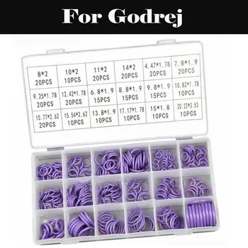 

Violet O-Rings Set Seal Kit R134a R12 HNBR Rubber Assortment For Godrej DGOG GSC 12 MINV WOM GSC 12TSZ3RWPT GWC12 GH2