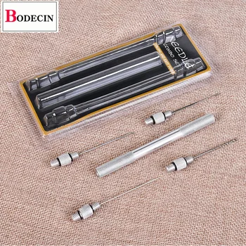 

5-In-1 Fish Needle Set Carp Strong Fishing Needle/Tool Kit Rigging Bait Boilie Drill Stringer With Nonslip Aluminum Alloy Handle
