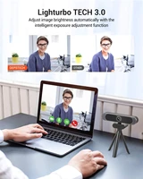DEPSTECH DW49 4K 8MP HD Webcam with Noise-Canceling Microphone/ Privacy Cover/ Tripod Plug Play USB Web Camera for Meeting Video - Image 4