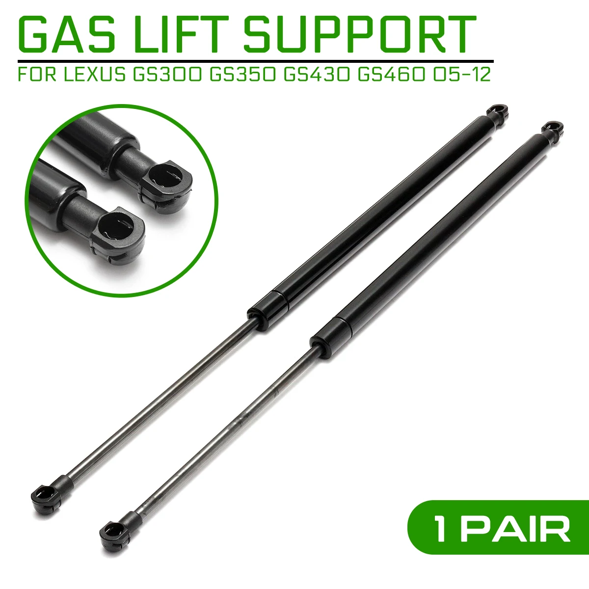 

1 пара для Lexus GS300 GS350 GS430 GS460 2005-2012 автомобильный передний капот подъемная поддержка ударная стойка рычаг замена автомобильные аксессуары