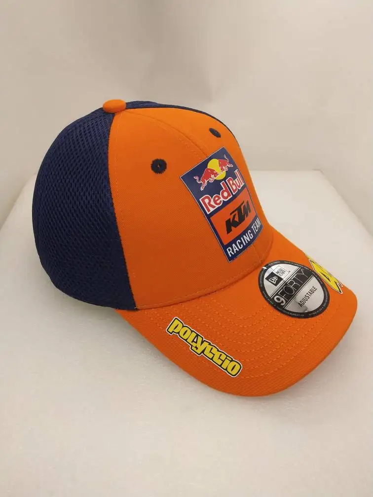 Red Bull KTM Factory Racing Cap MotoGP 44 Rider Hat Featuring Polyccio Hats For Men Women One Size Fits Most