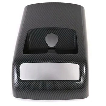 

Car Accessories ABS Carbon Fiber Interior Armrest Box Rear Air Condition Vent Cover Trim 1pcs for Hyundai Palisade 2019 2020