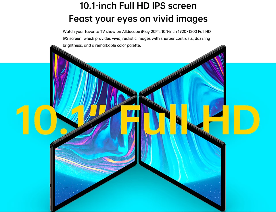 best tablet pc ALLDOCUBE iPlay 20P 10.1 inch Android 11 Tablet Octa Core 6GB Ram 128GB Rom 1920*1200 IPS Helio P60 4G LTE Phone call Tablet PC gaming tablet