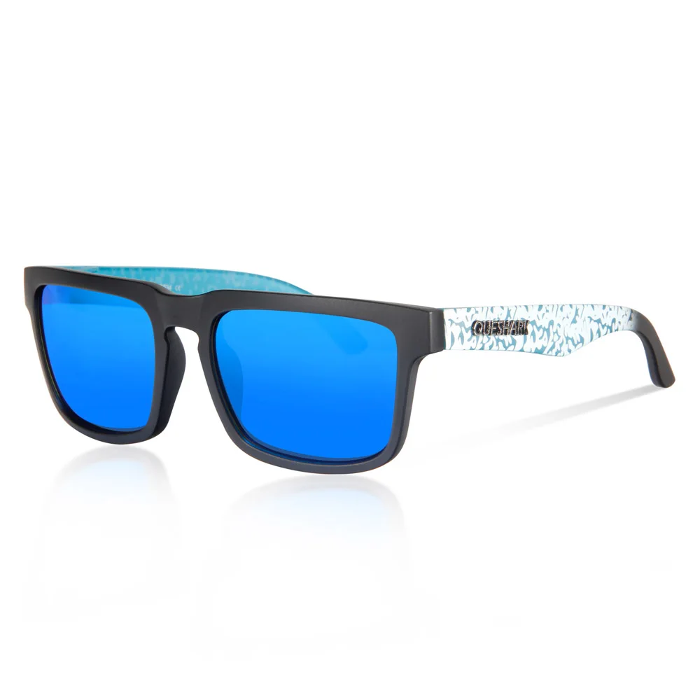 QUESHARK поляризационные солнцезащитные очки для рыбалки ультралегкие Tr90 оправа спортивные рыбацкие рыболовные очки с защитой от ультрафиолета мужские рыболовные очки - Цвет: Красный