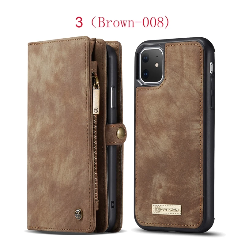 3 Роскошный кожаный чехол для iPhone 11 Pro X XR XS Max 8 7 6 6s 5s Plus, чехол для samsung Galaxy Note 8 9 10 S10 S9 S8 Plus S6 S7 Edge - Цвет: 3