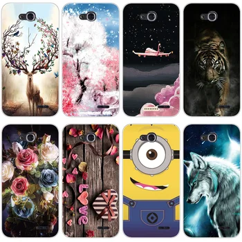 

Cases for LG L90 D405 Single Sim Covers for LG L90 Dual D410 D415 Dual Sim Silicone Soft Painted 4.7 inch Bags Owl Flower Skins