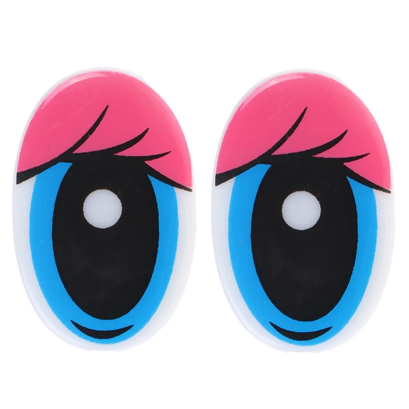 DIY Doll Cartoon Eyes 10pcs Safety Eyes For toys Handmade Doll Eye Children Dolls Stuffed Animal Crafts Puppet doll accessories,doll eyes,doll eyewear accessories,glass doll eyes