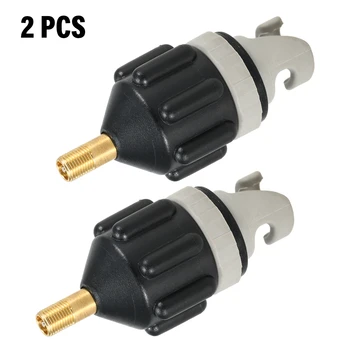 

2PCS Rowing Boat Air Valve Adaptor Sup Board Kayak Pump Adapters Inflatable Air Valve Attachment Kayak Accessory Parts