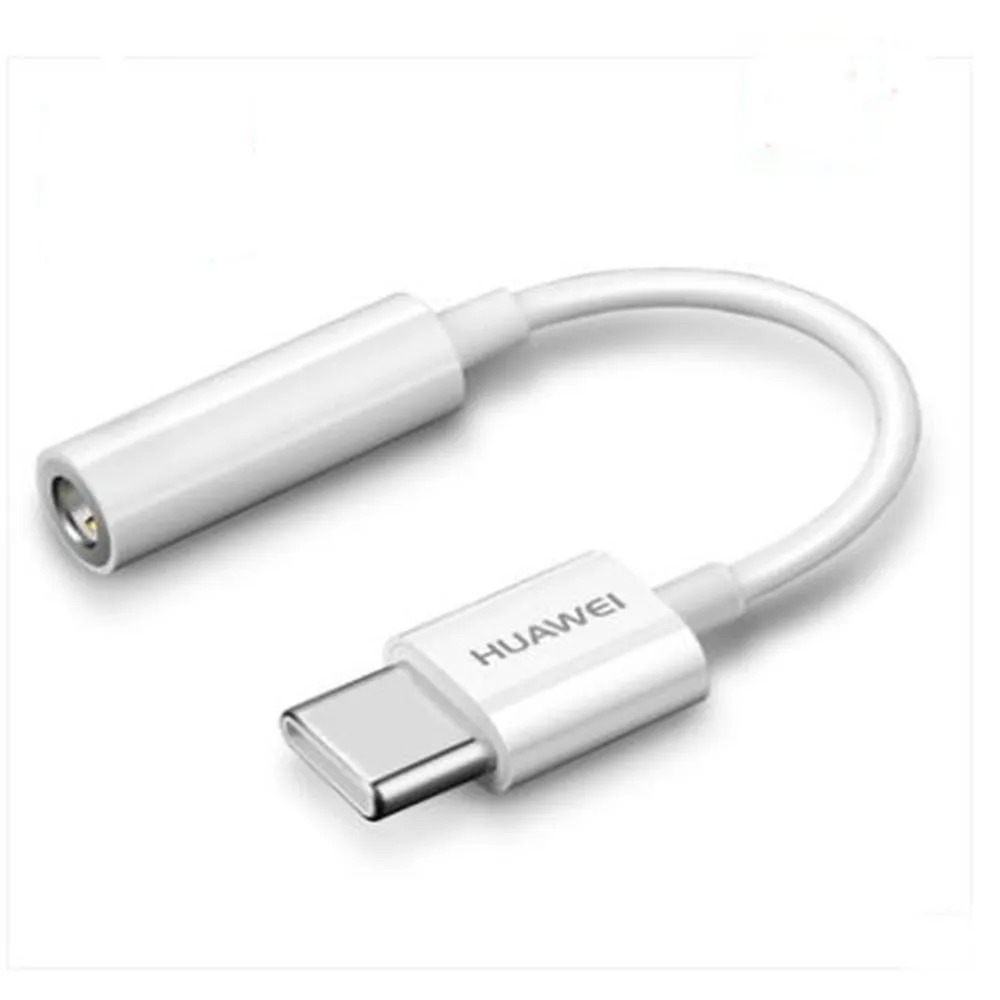 Huawei аудио кабель type C 3,5 Jack кабель для наушников USB C до 3,5 мм Наушники Адаптер для huawei P10 P20 pro mate 10 Pro 20 - Цвет: Type C To 3.5MM