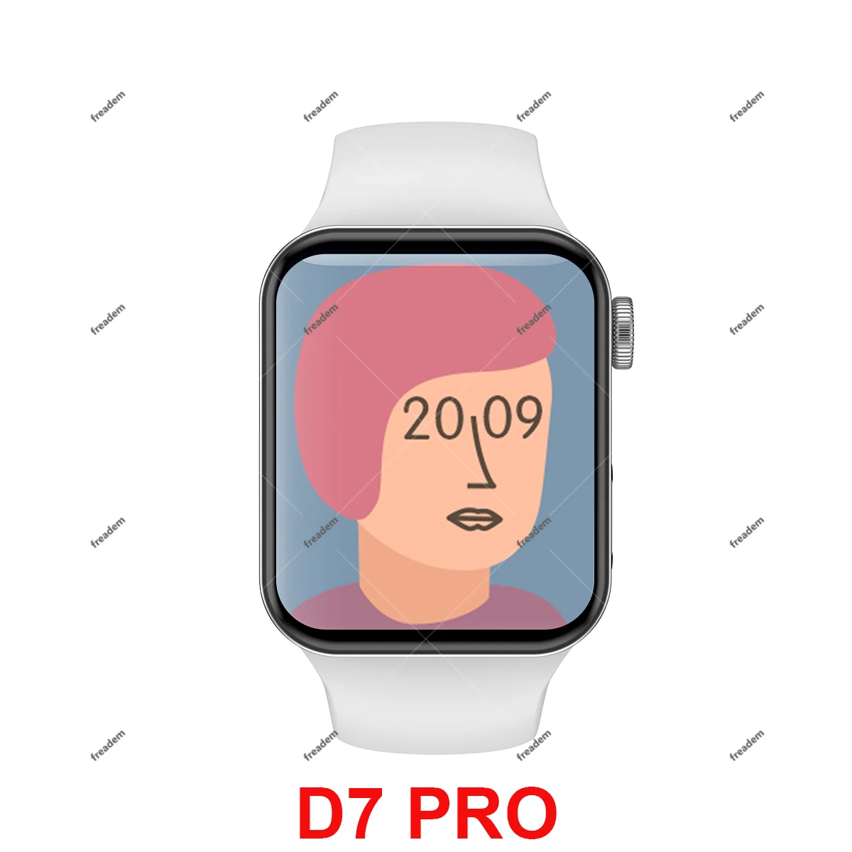 Smartwatch D7 Pro 1.77"  HD Screen GPS Bluetooth Call Heart Rate Long Life Battery for Men Women Android IOS PK W37PRO IWO7 