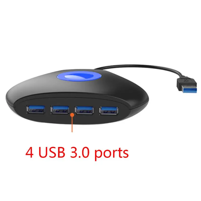 

USB3.0 4Port USB HUB Adapter Splitter Multi Expander for PC Laptop Cellphones