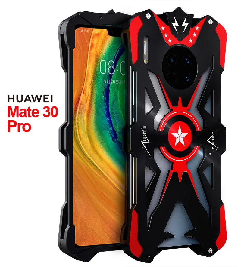 Для huawei mate 30 ZIMON противоударный сверхпрочный бронированный металлический алюминиевый чехол для телефона для huawei mate 30 Pro Чехол