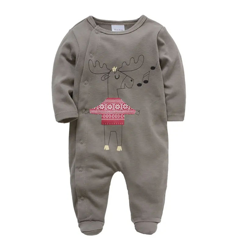 Одежда для новорожденных девочек детские пижамы-комбинезоны, комбинезоны bebes, одежда для скалолазания, хлопковое боди для сна - Цвет: PY1086