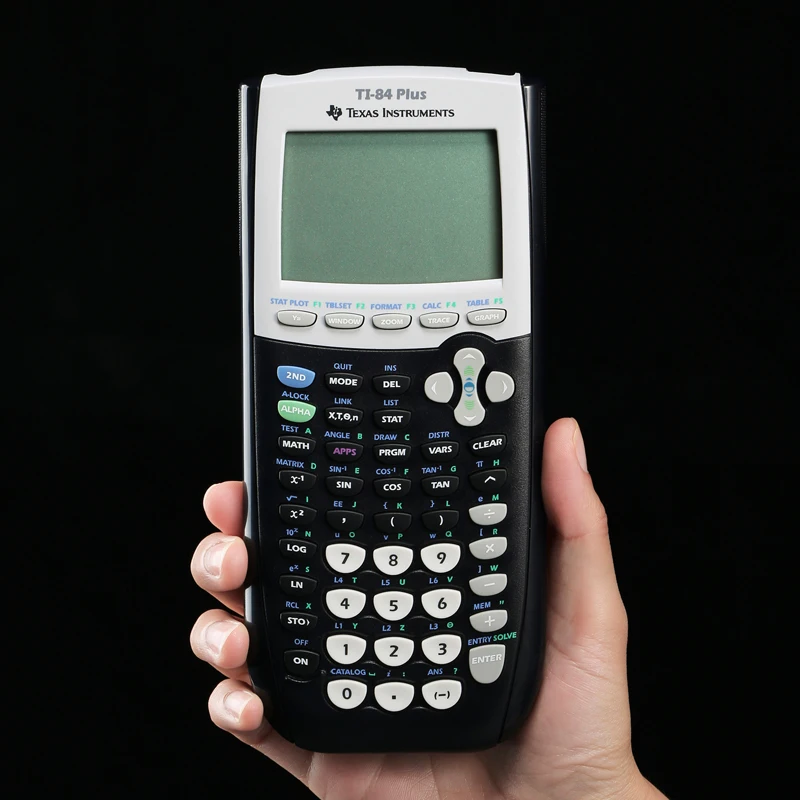Новый графический калькулятор Texas Instruments Ti 84 Plus модный пластиковый со