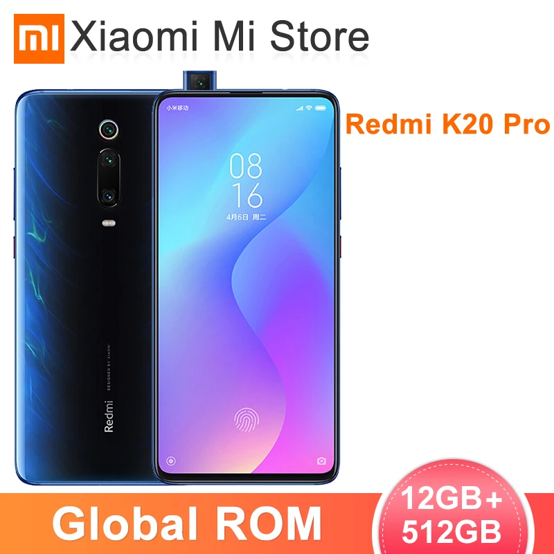 Xiaomi Redmi K20 Pro 12 Гб ОЗУ 512 ПЗУ Смартфон Snapdragon 855 Plus 6 39 &quotAMOLED экран 48 Мп + 20 камера 4000