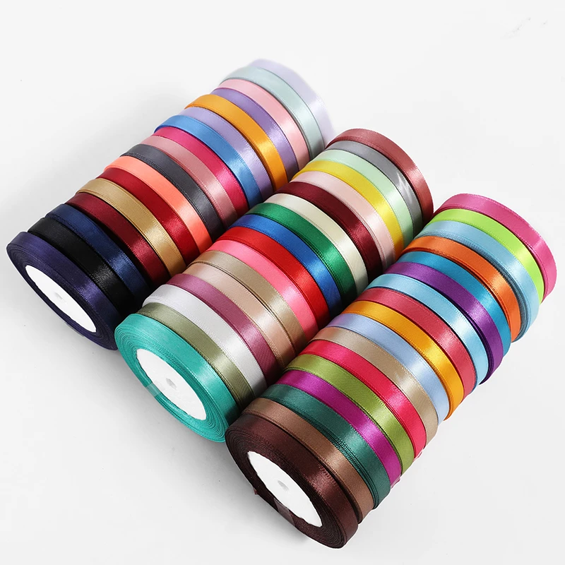 10mm Polyesters Ribbon Wedding Party Decoration Handmade Ribbon Gift