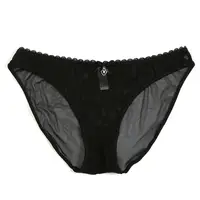 YBCG Sexy noir femmes soutien-gorge dentelle maille voir à travers les sous-vêtements Stretch creux Lingerie dentelle solide doux culottes soutiens-gorge pour les femmes 5