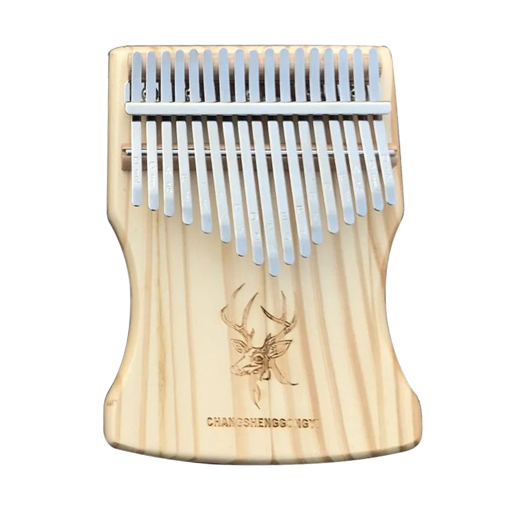 

17 Keys Kalimba African Solid Thumb Finger Piano Wood Kalimba Portable Keyboard Instrument Musical Educational Toy for children