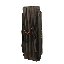 Новинка-Рыболовная Снасть сумка большой емкости Рыболовная Сумка 4 слоя Толстая Водонепроницаемая Удочка посылка 120 мм