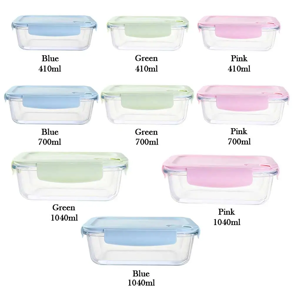 Glass Food Storage Containers Lids  Oven Safe Glass Containers - Large  Microwave - Aliexpress