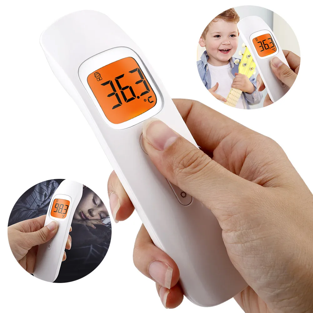 

Baby/Adult Digital Termometer Infrared Forehead Body Thermometer Gun Muti-fuction Non-contact Temperature Measurement