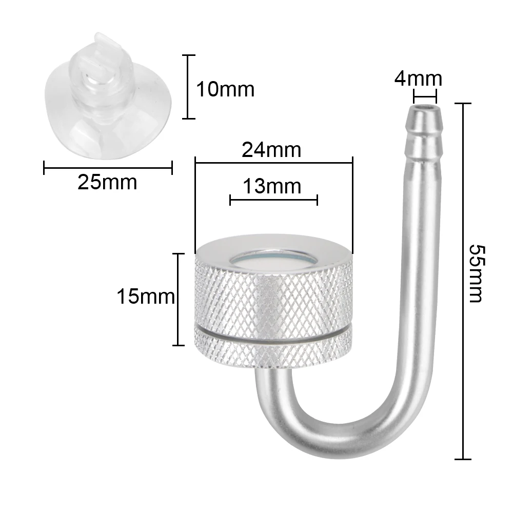 CO₂ Bubble Diffuser with Suction 6